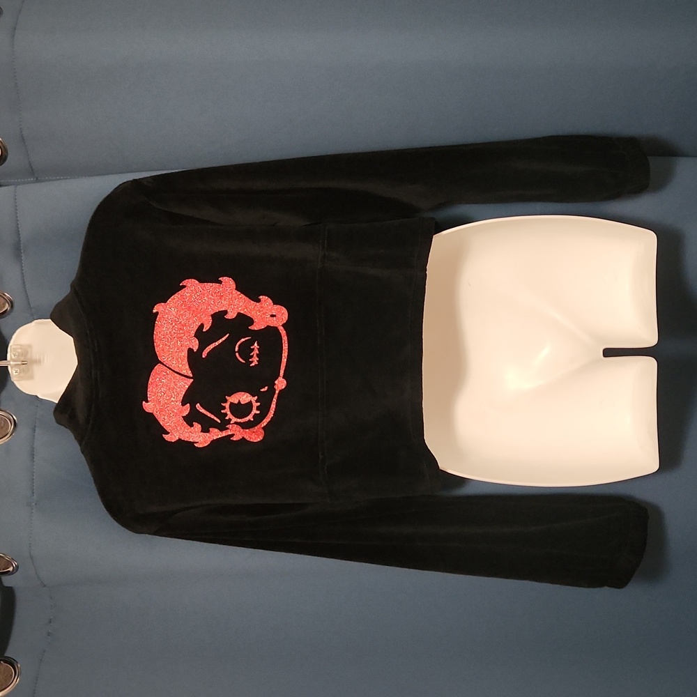 ⚜️Dolls Kill x Betty Boop "Such A Flirty Toon" Zip Up Corset Sweater/Jacket, 1X - Picture 11 of 15